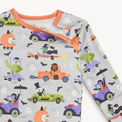 Broom Voyage Modal Long Sleeve Long Pant Pajama Set