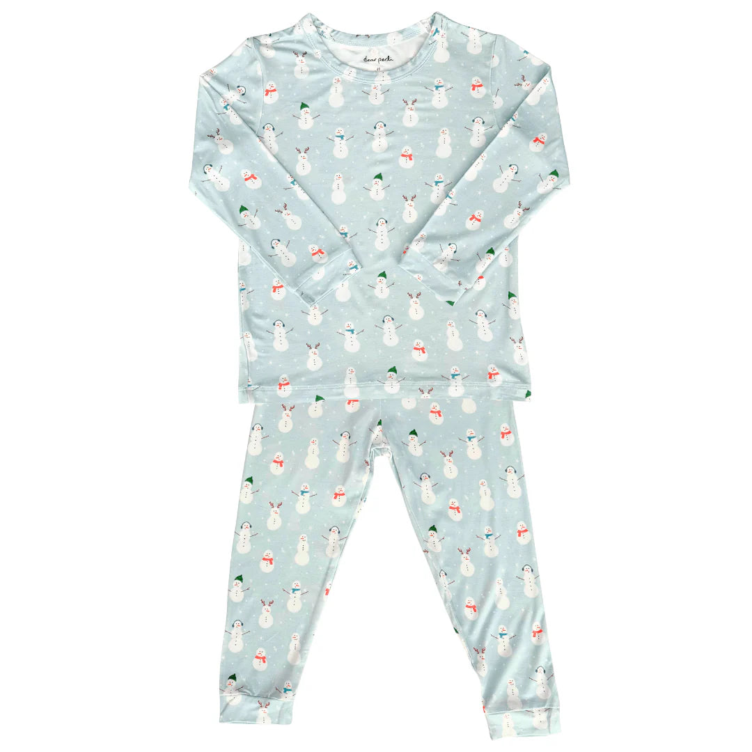 Pajama Set in Frosted Friends