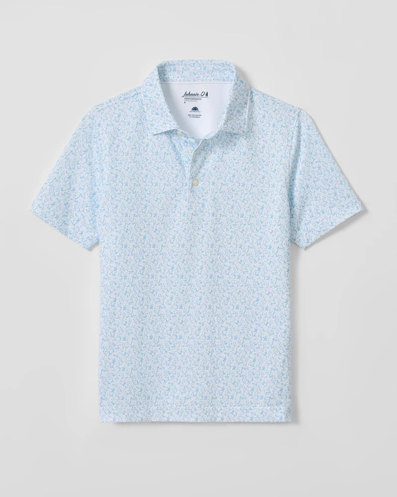 Performance Jr. Jersey Polo - Beach Break