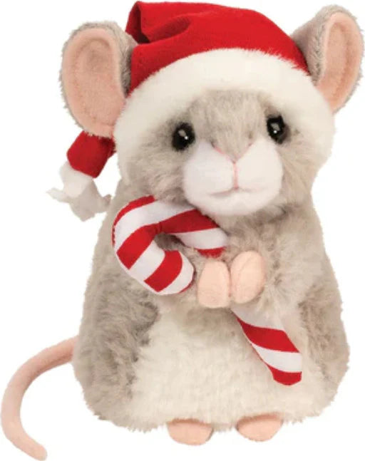 Merry Mouse with Santa Hat