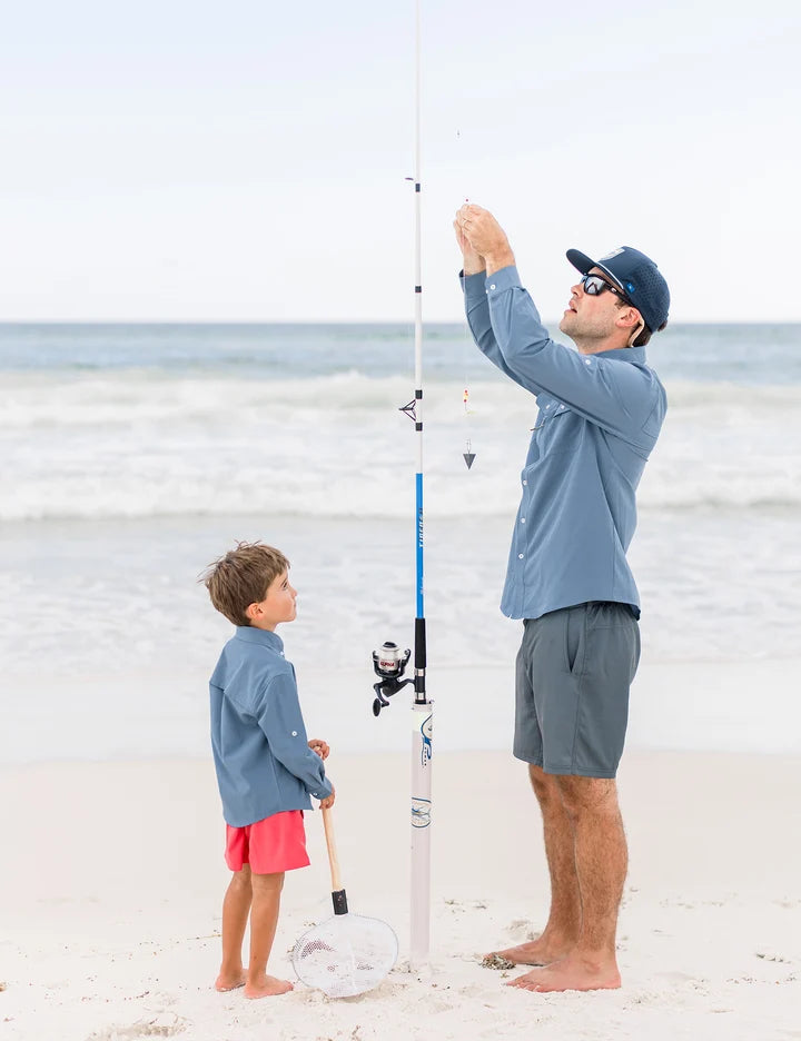 Reeltech Fishing Shirt Dusk Blue