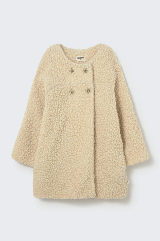 Sherpa Knit Coat