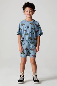 Vintage Jersey Cozy Beach Shorts - Racers