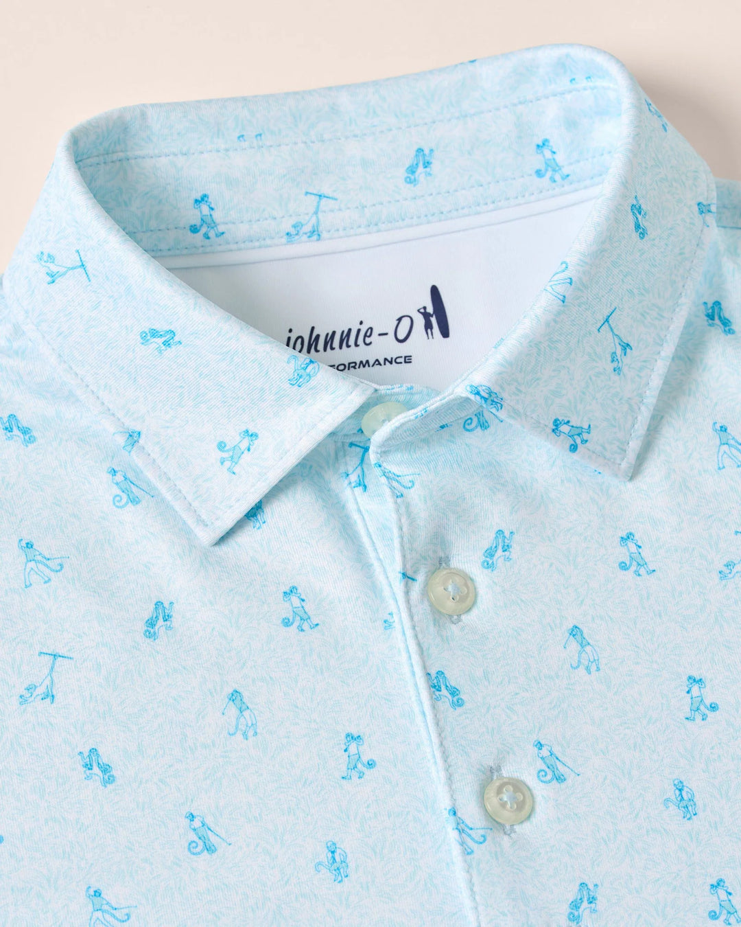 Performance Jersey Jr Polo Monkey Business