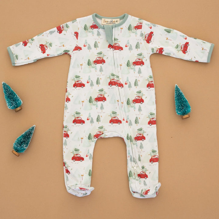 Evergreen Express Zip Footie