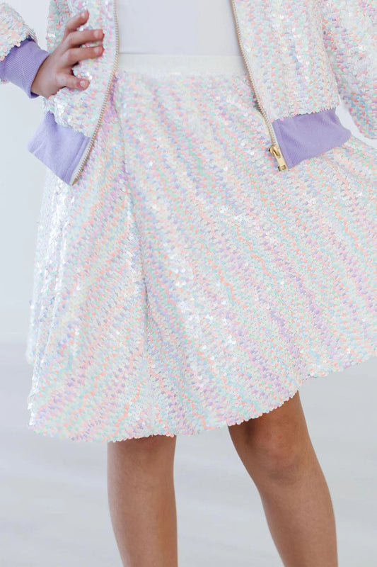 Unicorn Flip Sequin Skirt