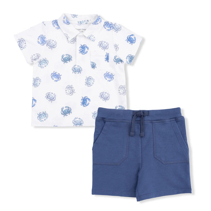 Blue Crab Polo & Everyday Short