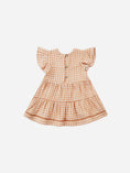 Load image into Gallery viewer, Melon Gingham Lily Dress
