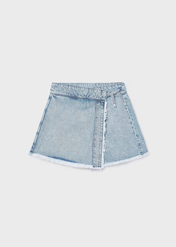 Denim Skort
