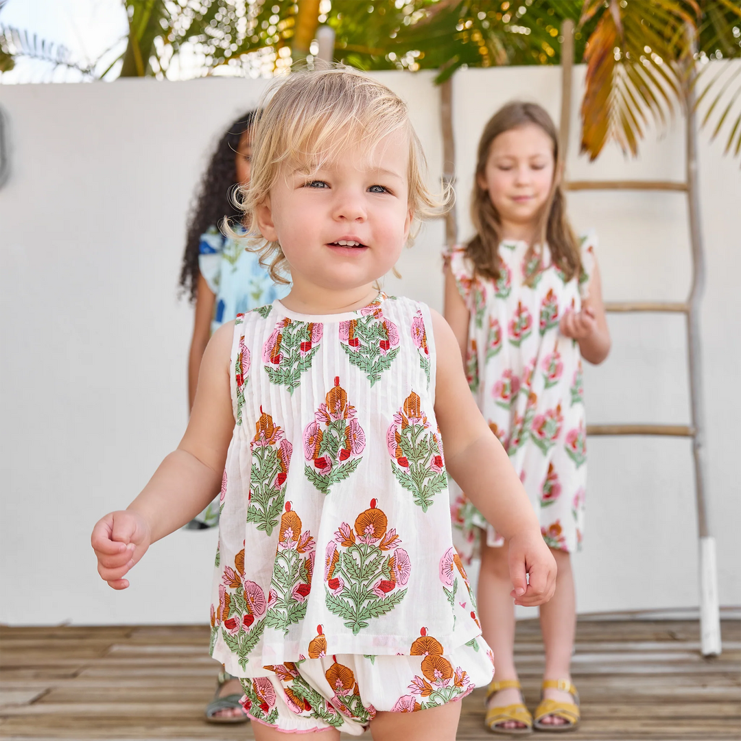Baby Girls Jaipur 2pc Set Pink Bellflower