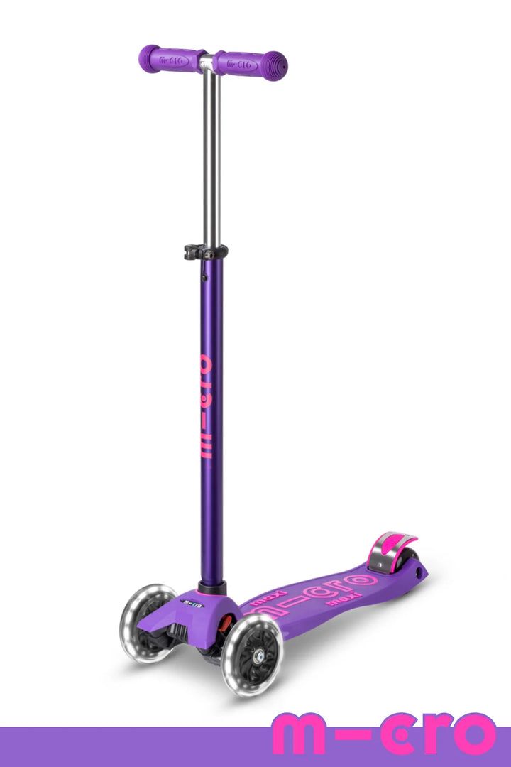 Micro Kickboard Maxi LED Scooter