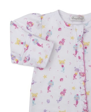 Underwater Mermaids Footie with Zip