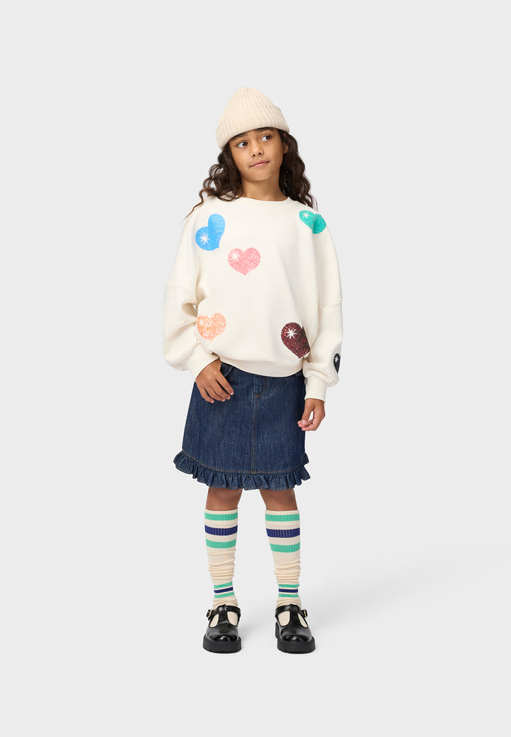 Marika Sweatshirt Bubble Hearts