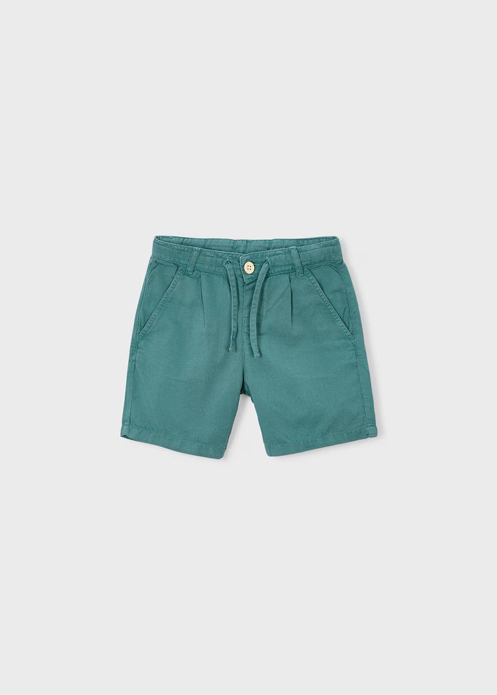 Boy Linen Relaxed Fit Shorts