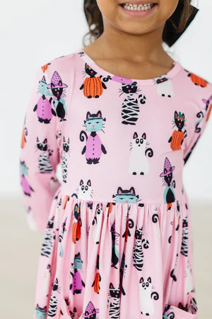 Purrr-fectly Spooky Twirl Dress