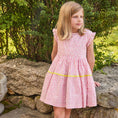 Load image into Gallery viewer, Pink Mini Squares Polly Dress
