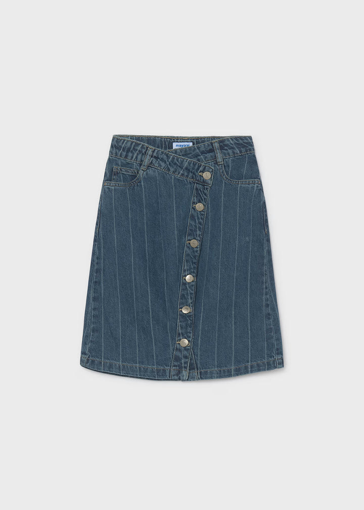 Pinstripe Skirt