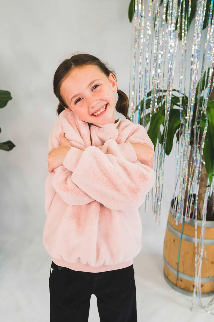 Mariana Petal Blush Sweatshirt