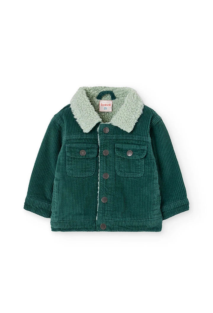 Sherpa Lined Cord Jacket