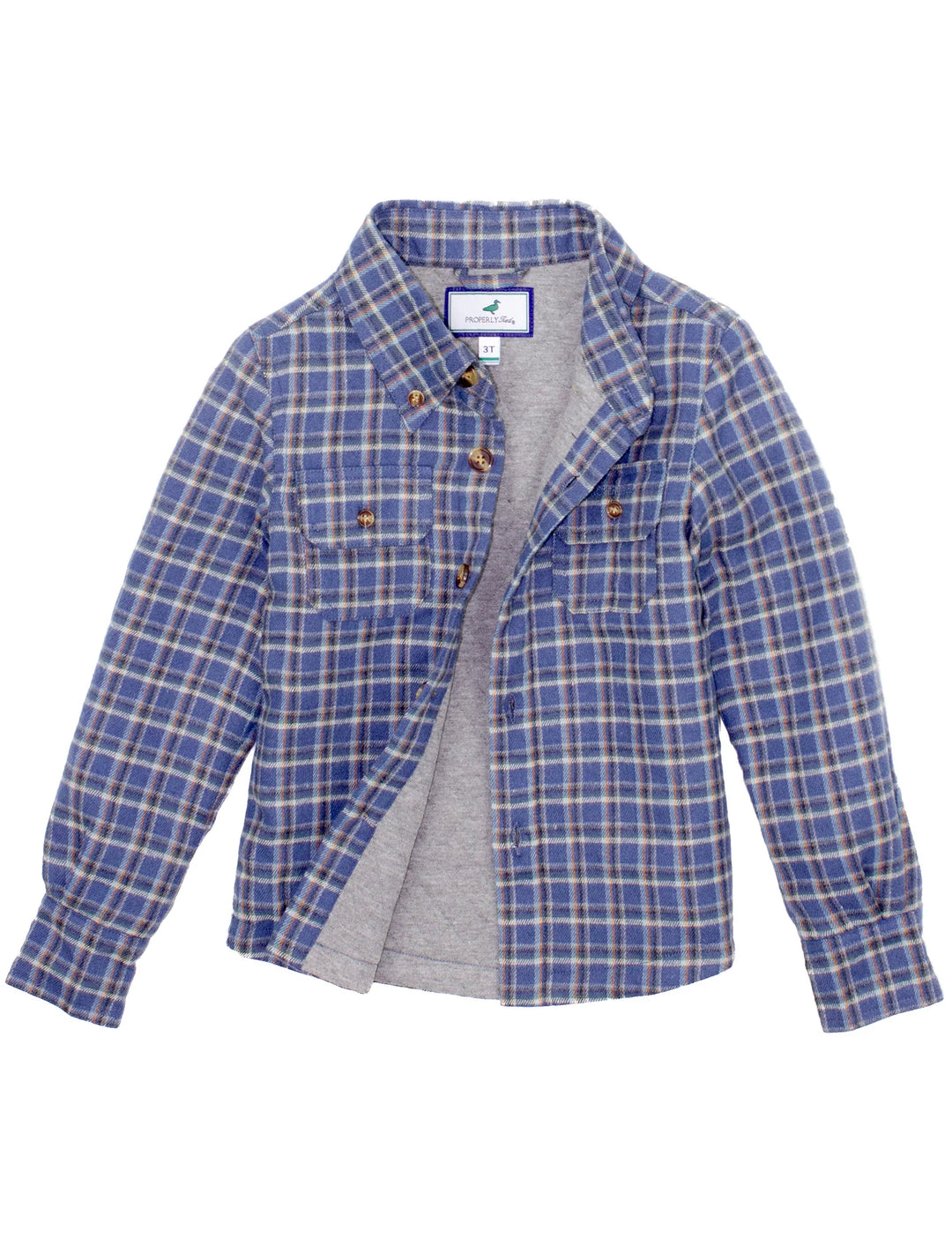 Cypress Shirt Jacket Bluebonnet