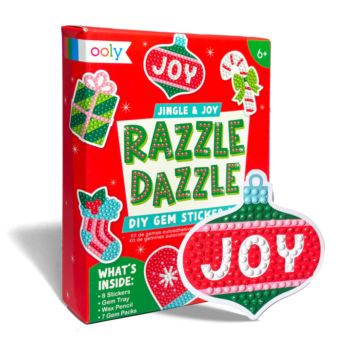 Mini Razzle Dazzle D.I.Y. Gem Sticker Kit Jingle Joy