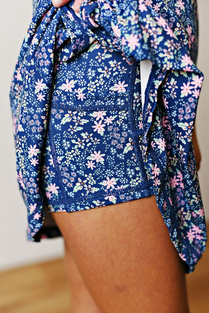 Floral Smock Romper