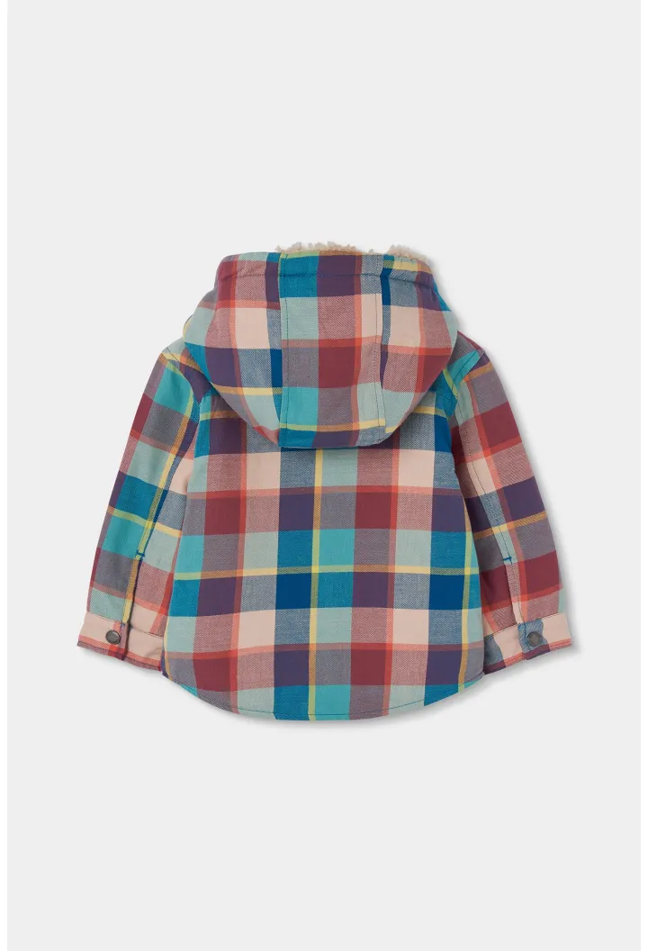 Plaid Zip Overshirt