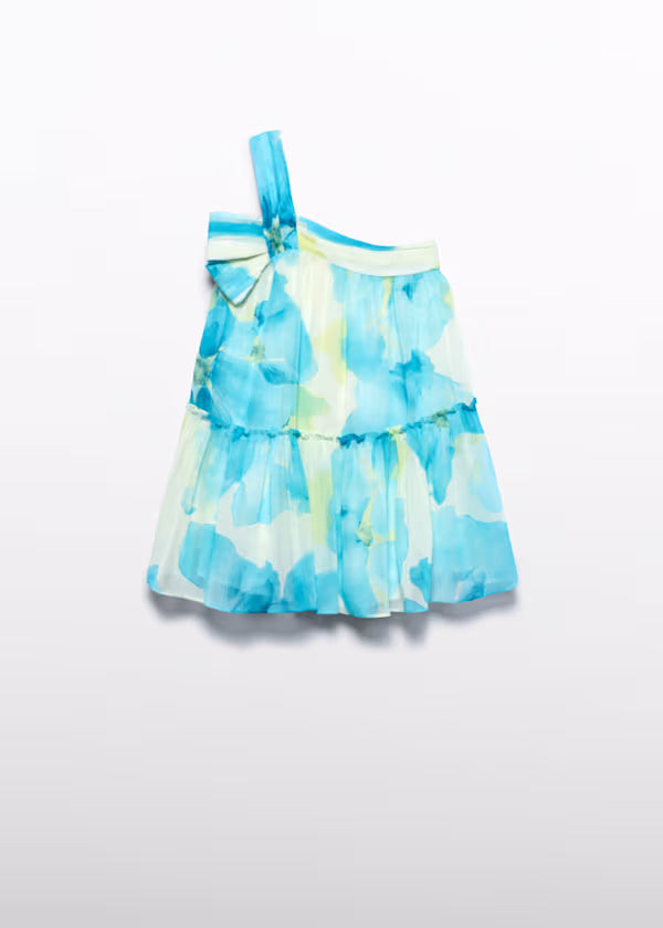 Floral Printed Chiffon Dress