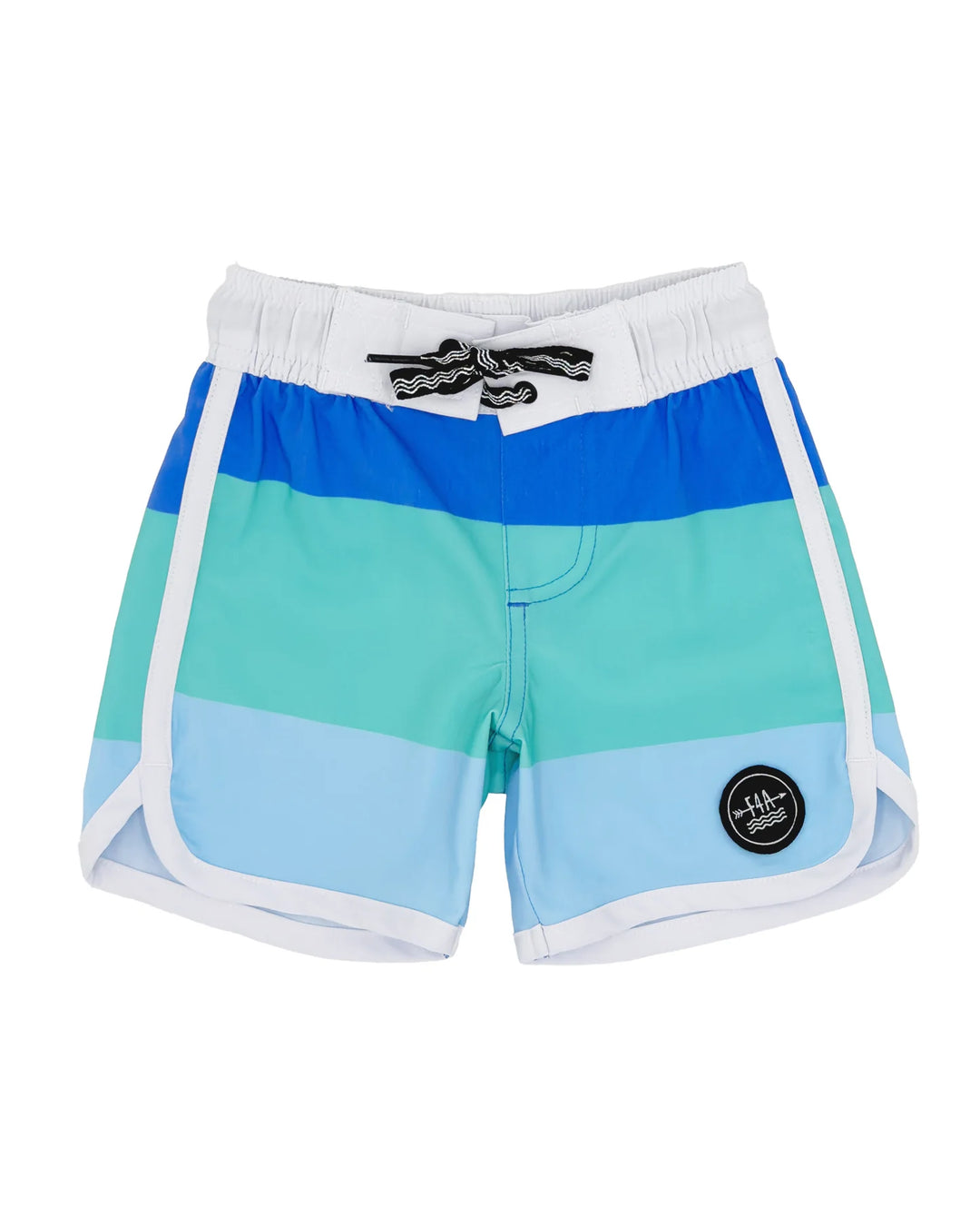 Block Stripe Baby Boardshort