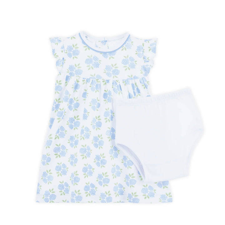 Dreamy Hydrangeas Print Dress