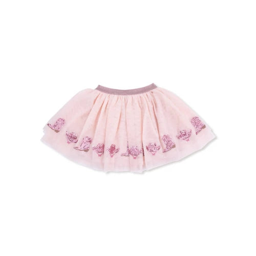 Pink Boot Tutu Skirt