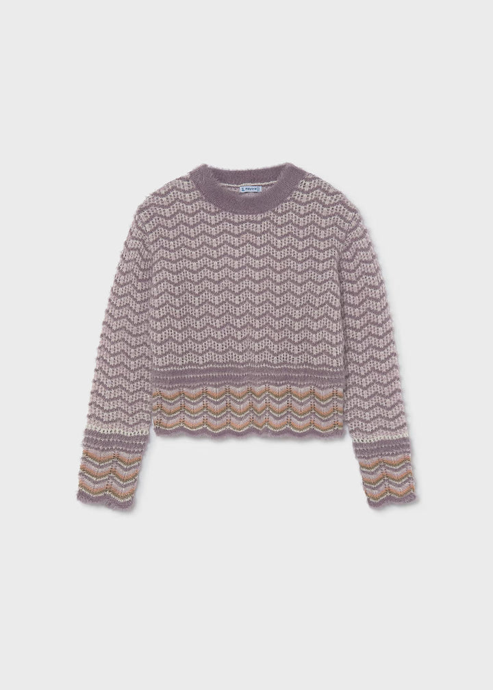Feather Weight Chevron Sweater