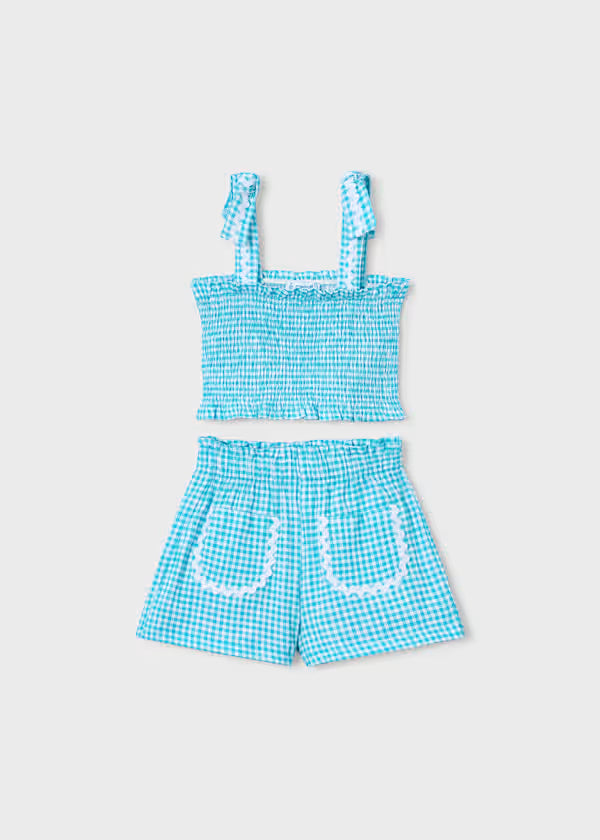 Gingham Short Set