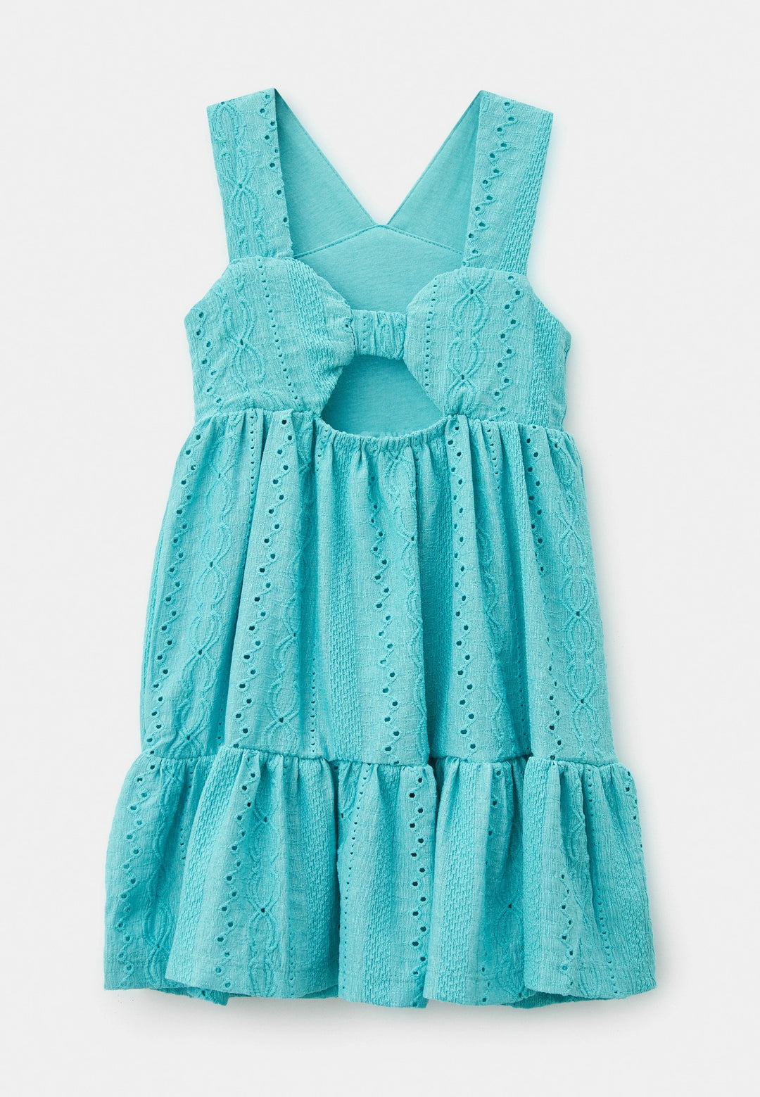 Jacquard Turquoise Dress