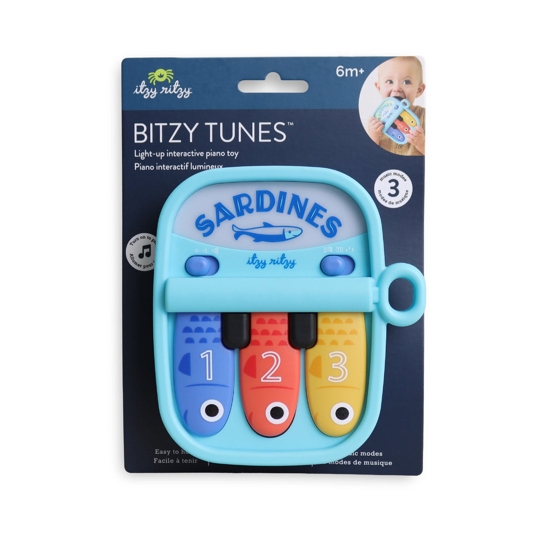 Bitzy Tunes™ Sardines - Light-Up Interactive Piano Toy