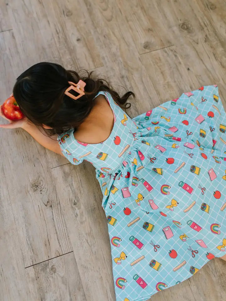 Classic Twirl Dress in Back to School