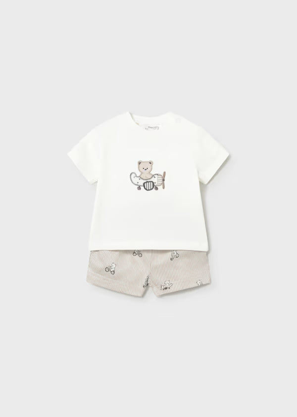 Teddy Bear T-shirt Short Set