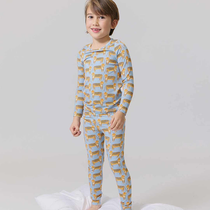 Bamboo PJ Set Tigers