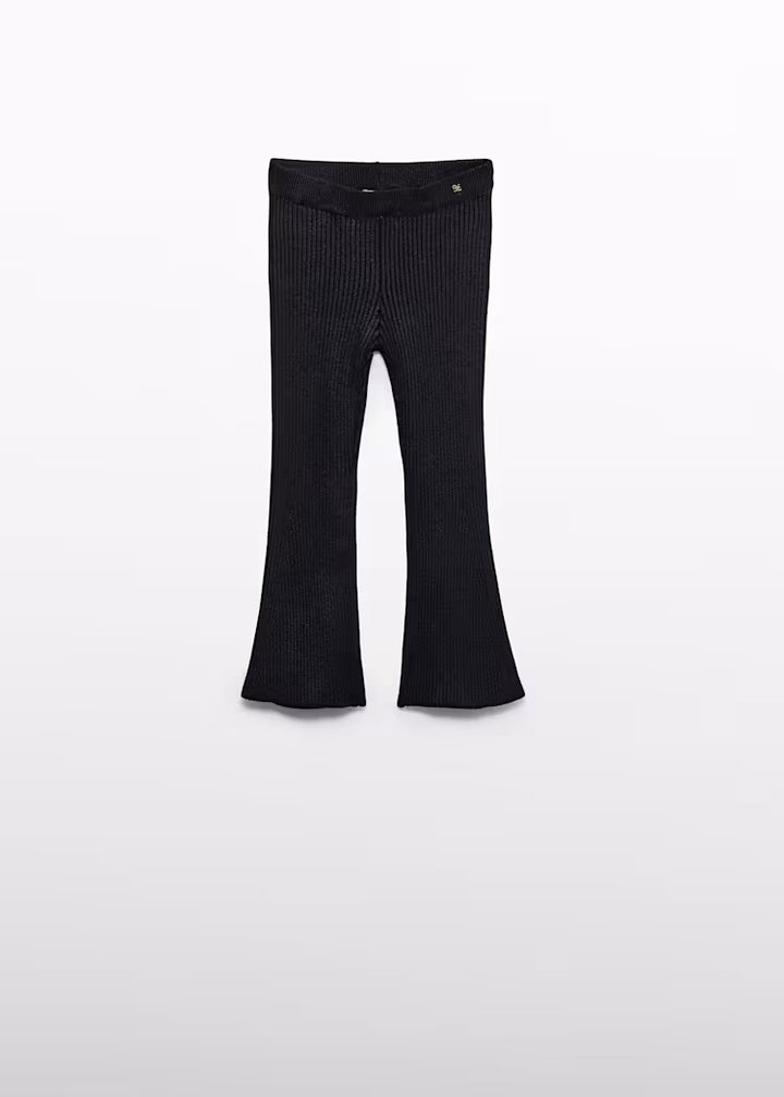 Shimmer Ribbed Flare Legging