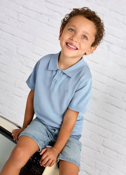 Knit Polo Shirt