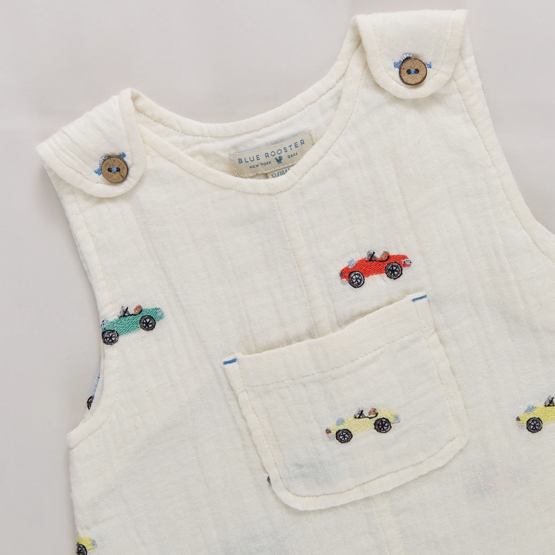 Noah Jumper Vintage Car Embroidery