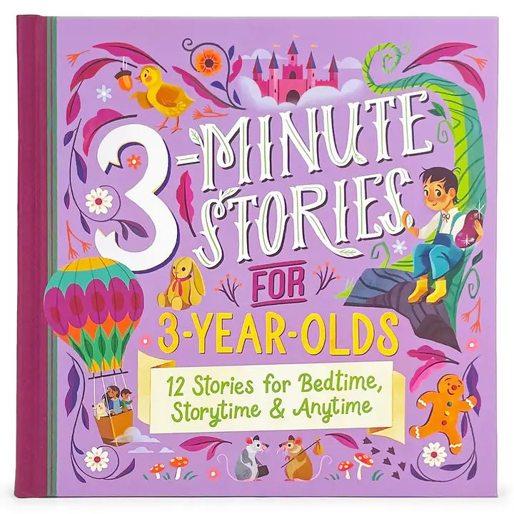 3 Min Stories for 3 year olds