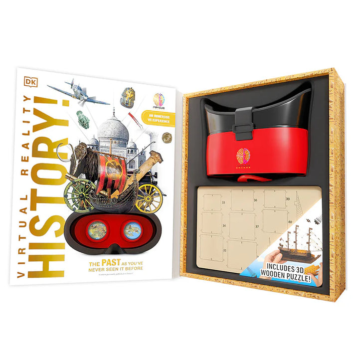 Virtual Reality Discovery Gift Set with DK Book HISTORY