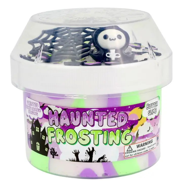 Haunted Frosting Halloween Slime