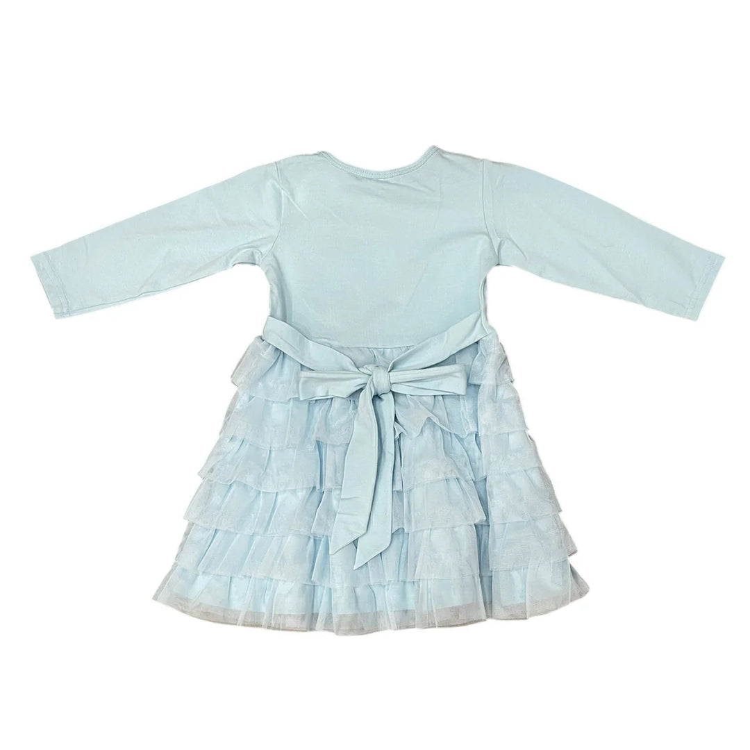 Snowflake Ice Blue Tulle Dress