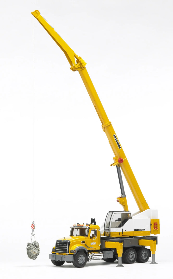 Mack Granite Liebherr Crane Truck