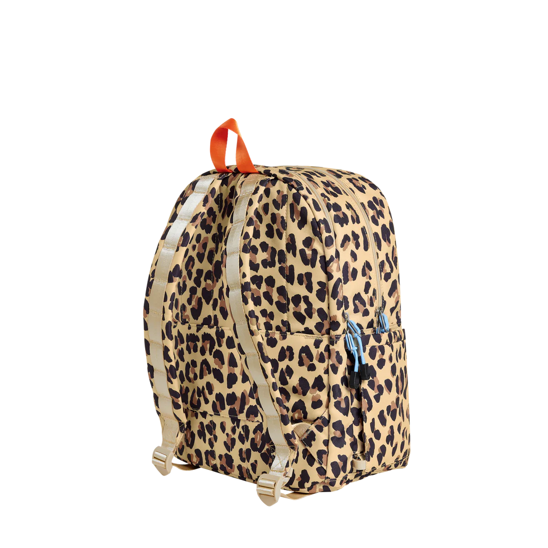 Kane Double Pocket Backpack – Leopard