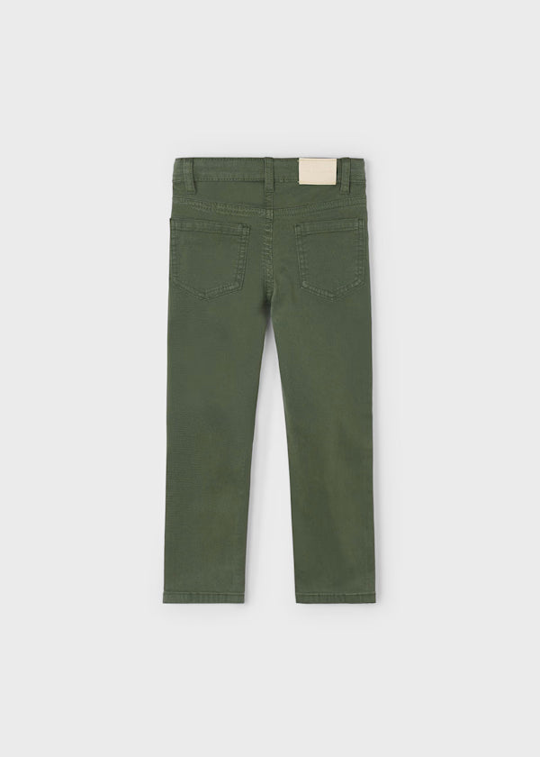 Olive Slim Fit Pant
