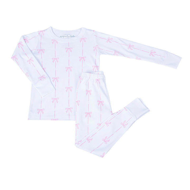 Amelia's Classics Pink Toddler Long Pajamas
