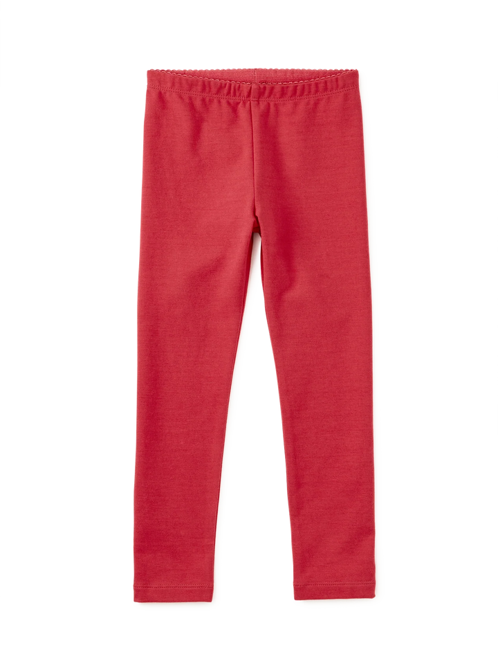 Solid Leggings Rhubarb